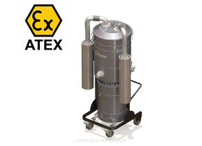 Odkurzacze przemysłowe pneumatyczne ATEX