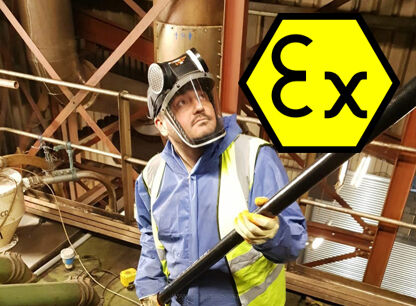 SpaceVac ATEX czyszczenie konstrukcji w strefach wybuchowych