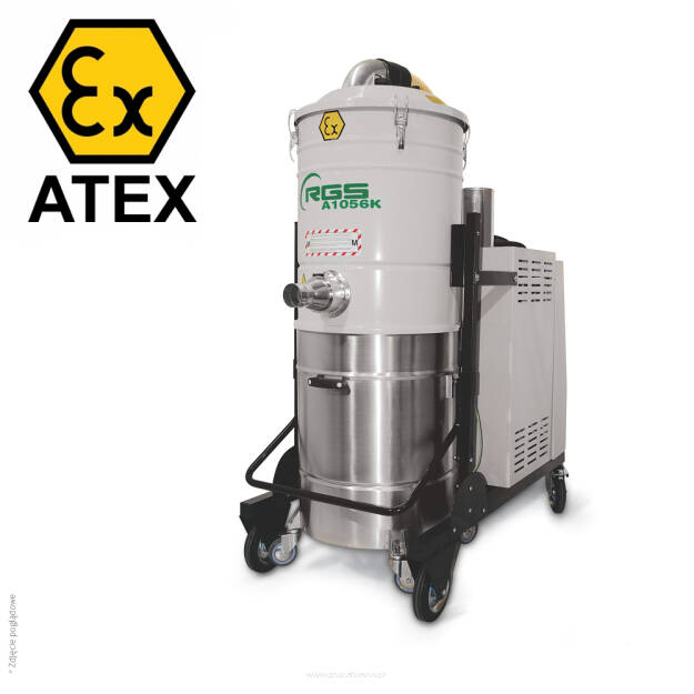 Odkurzacz ATEX A1056KX1.3D trójfazowy standard powyżej 7.5 kW