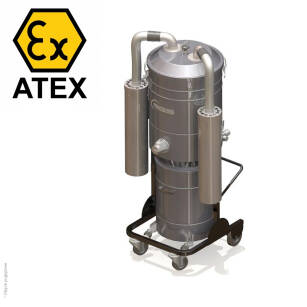 Odkurzacz ATEX AD56X1 pneumatyczny